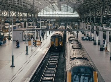 photo of train station